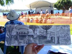 Augusta River Festival band